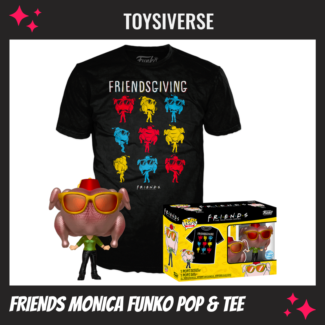 Monica turkey head funko pop sales