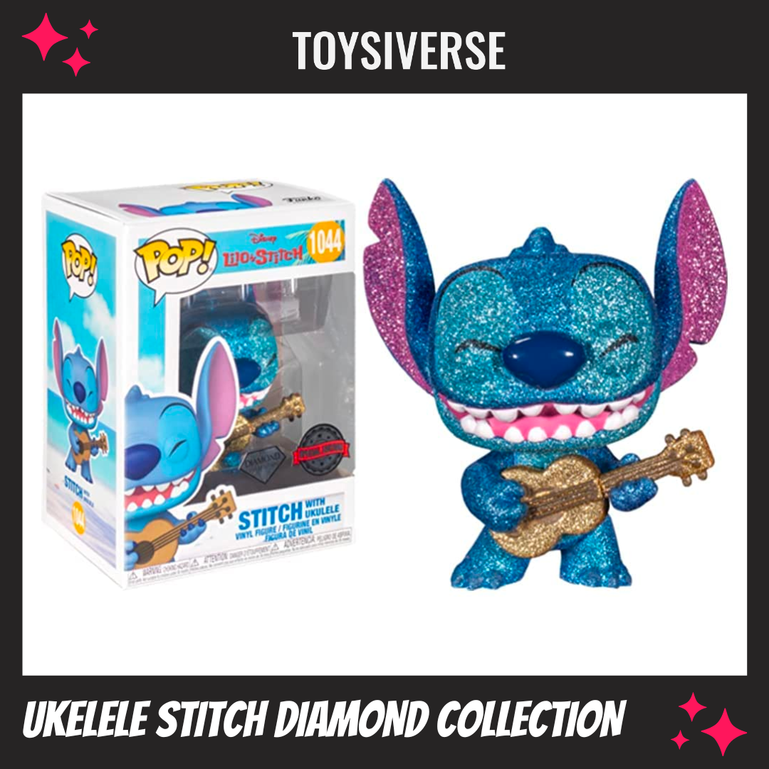 Stitch with Ukulele Diaomond Collection Special Edition Toysiverse
