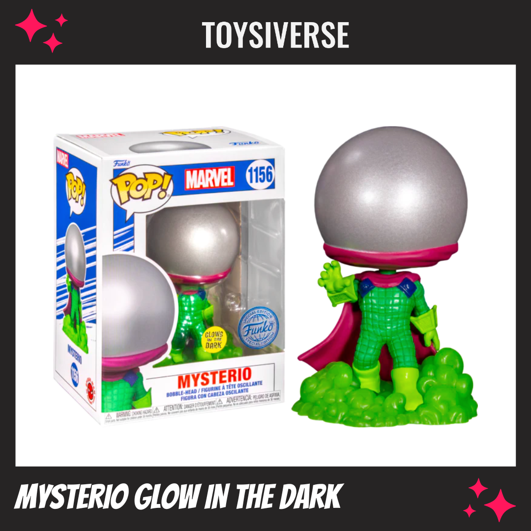 Mysterio glow in the dark funko best sale pop