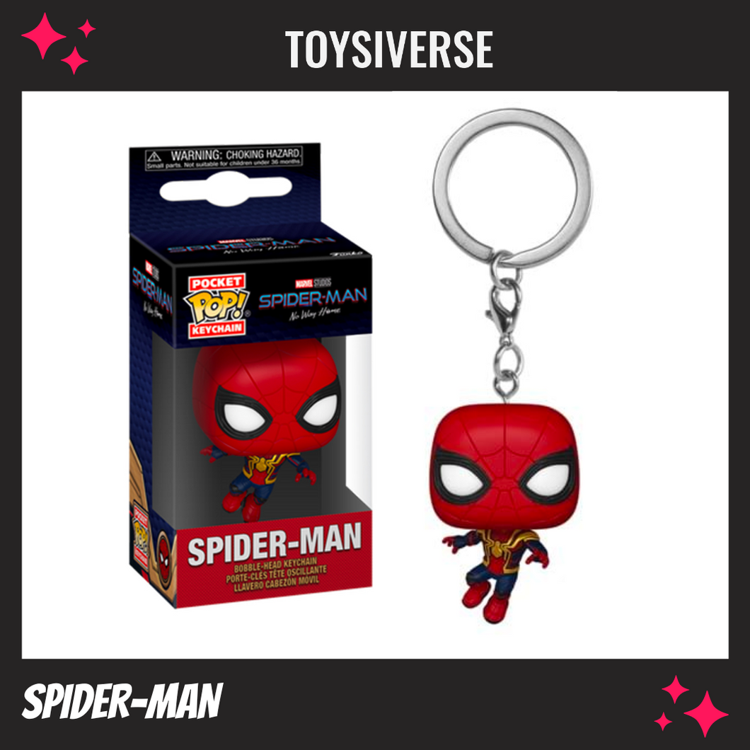 Spider-Man No Way Home Pop Keychain: Spider-Man