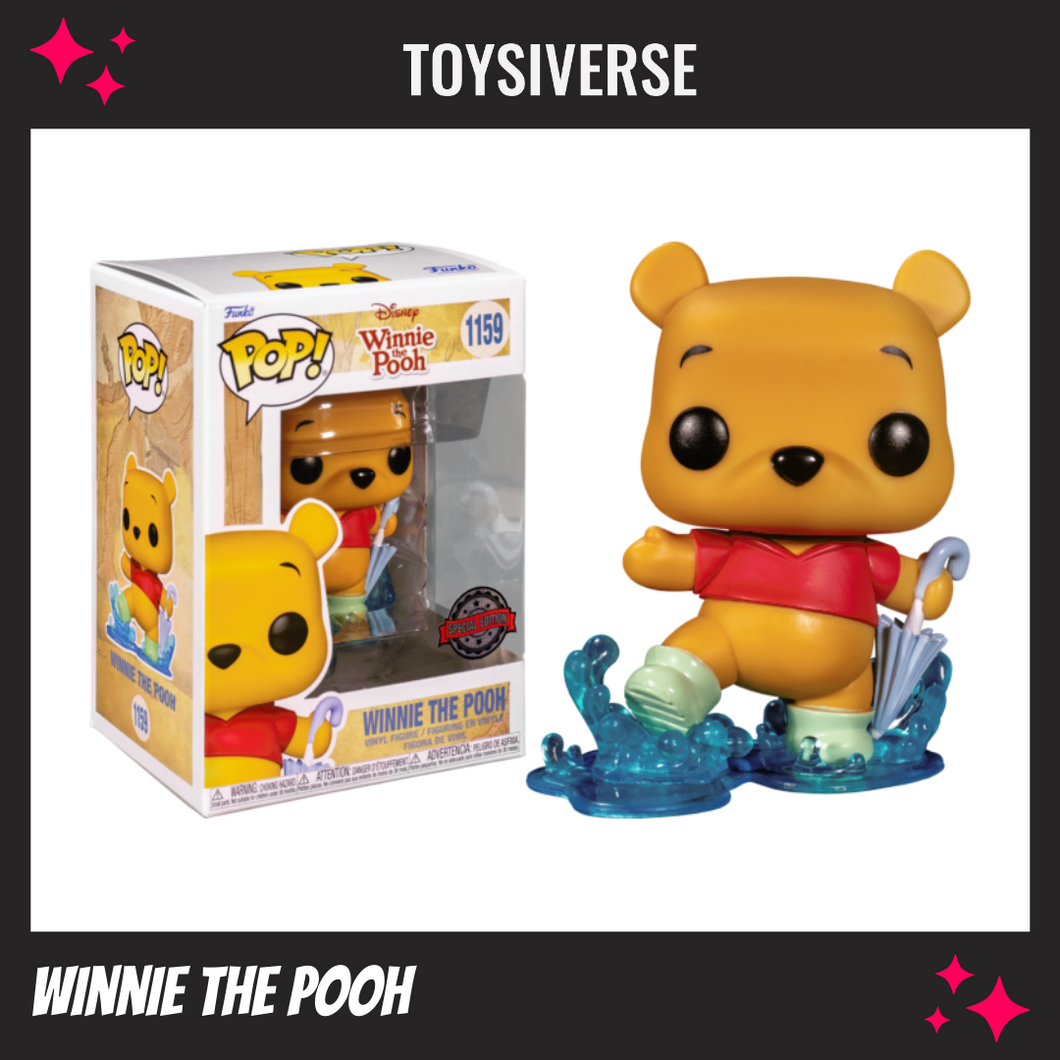 Winnie the Pooh with Umbrella Special Edition