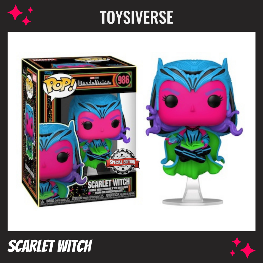 Blacklight Scarlet Witch with Darkhold Special Edition