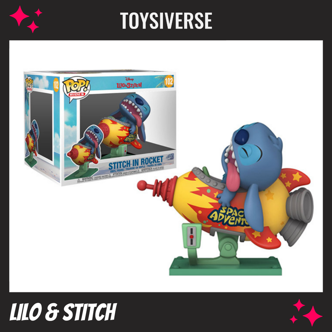 Stitch in Rocket Pop Rides